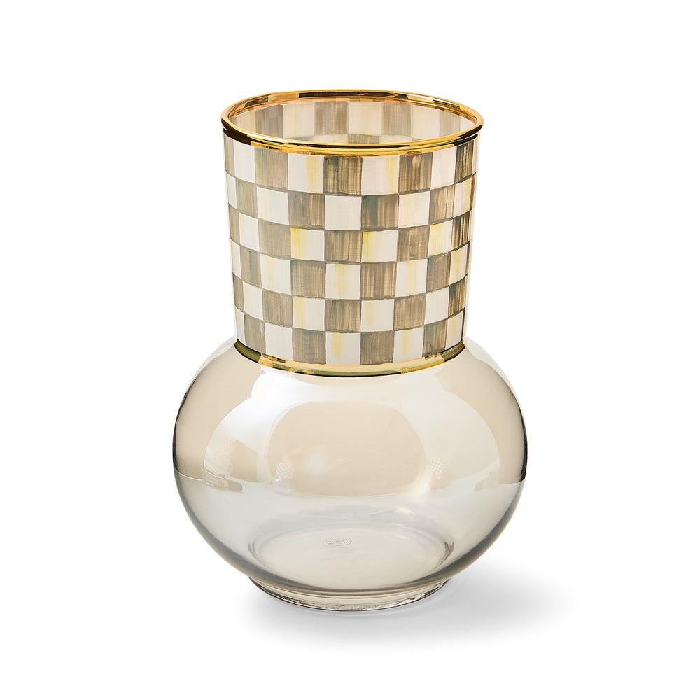 Check Glass Vase - Image 5