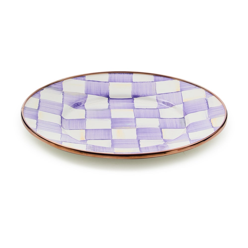 Mackenzie-chilllds Violet Check Dinnerware - Image 13