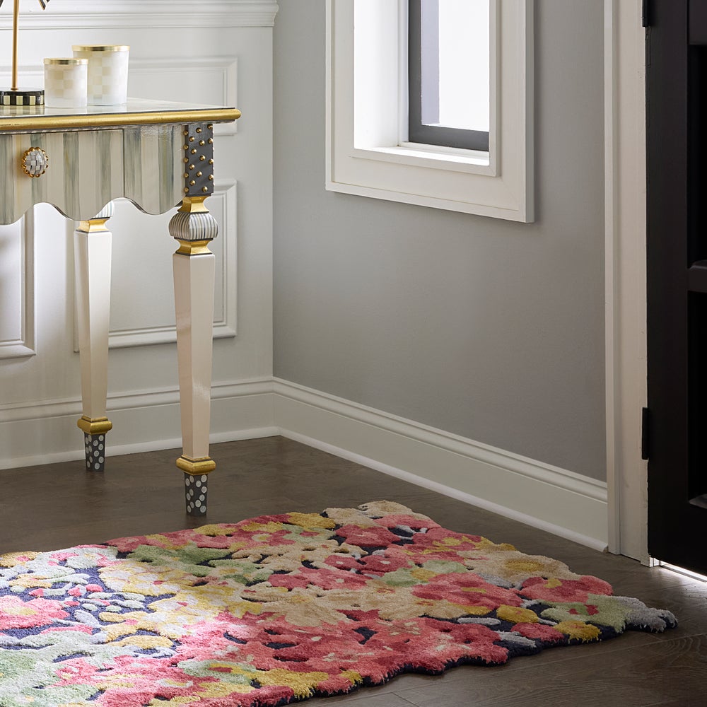 MACKENZIE-CHILDS Mackenzie-chilllds Laura's Flowers Rug - Image 7