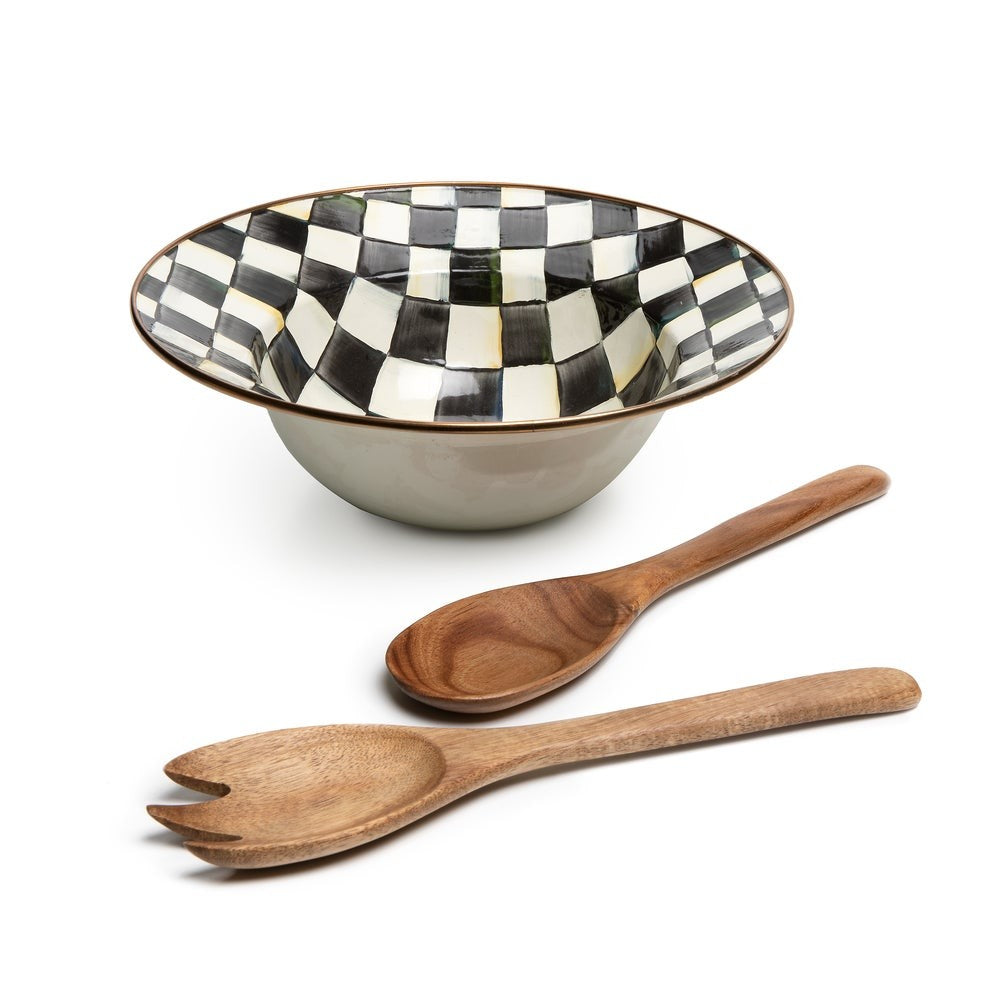 Check Salad Serving Set - Image 2