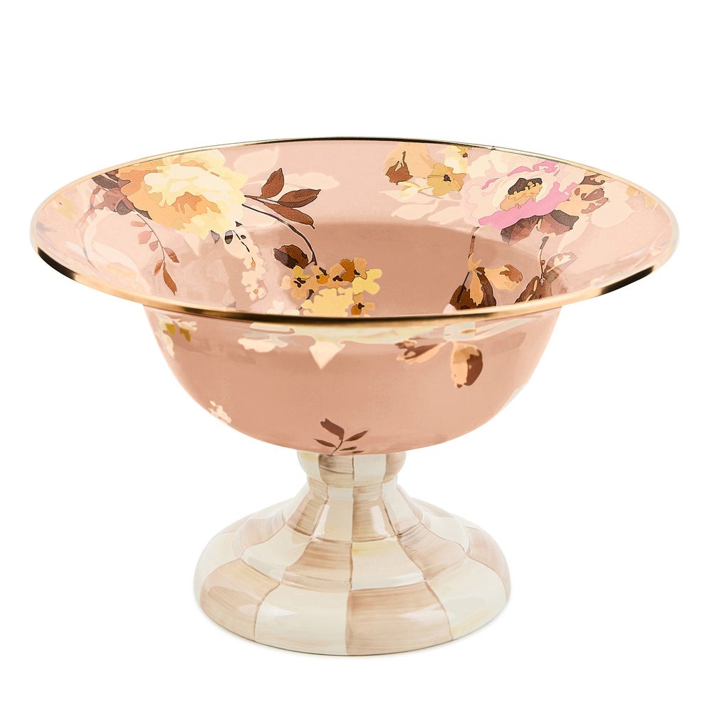 MACKENZIE-CHILDS Mackenzie-chilllds Floral Enamel Compote - Image 6