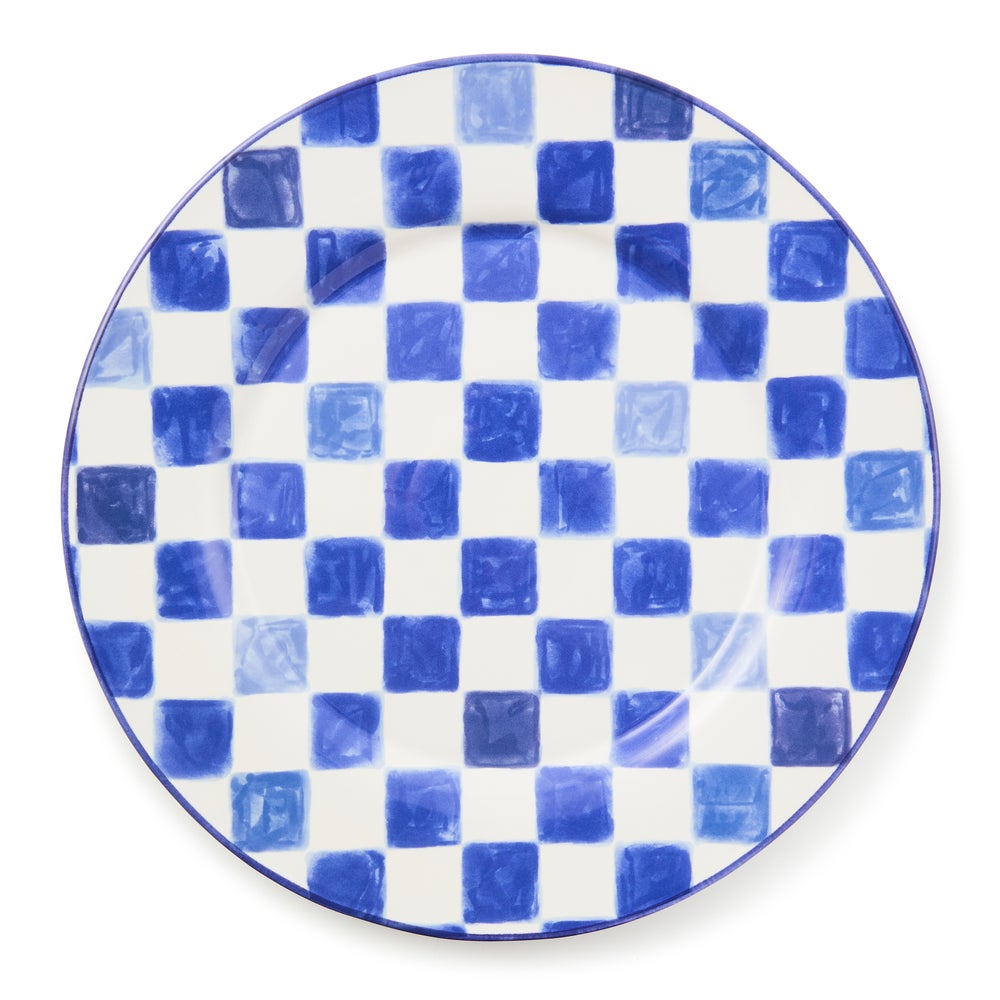Check Round Platter - Image 6