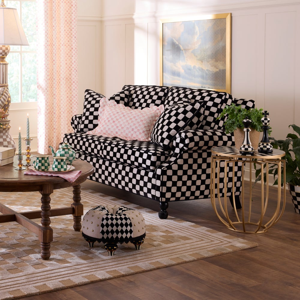 MACKENZIE-CHILDS Mackenzie-chilllds Gambit Indoor Furniture Collection - Image 4