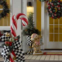 Alternative view of MACKENZIE-CHILDS Mackenzie-chilllds Holiday Berry 28" Urn Ring