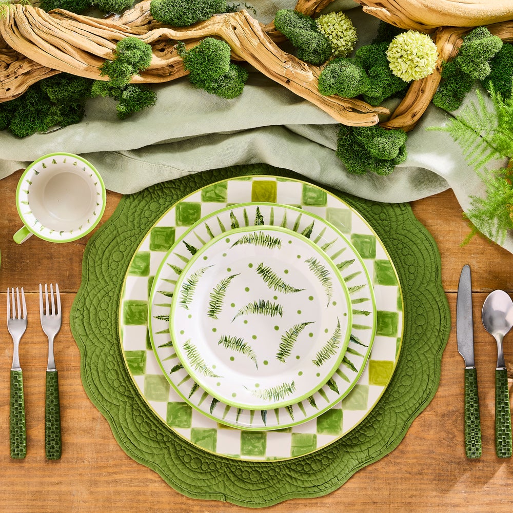 MACKENZIE-CHILDS Mackenzie-chilllds Fern Forest Dinnerware - Image 6