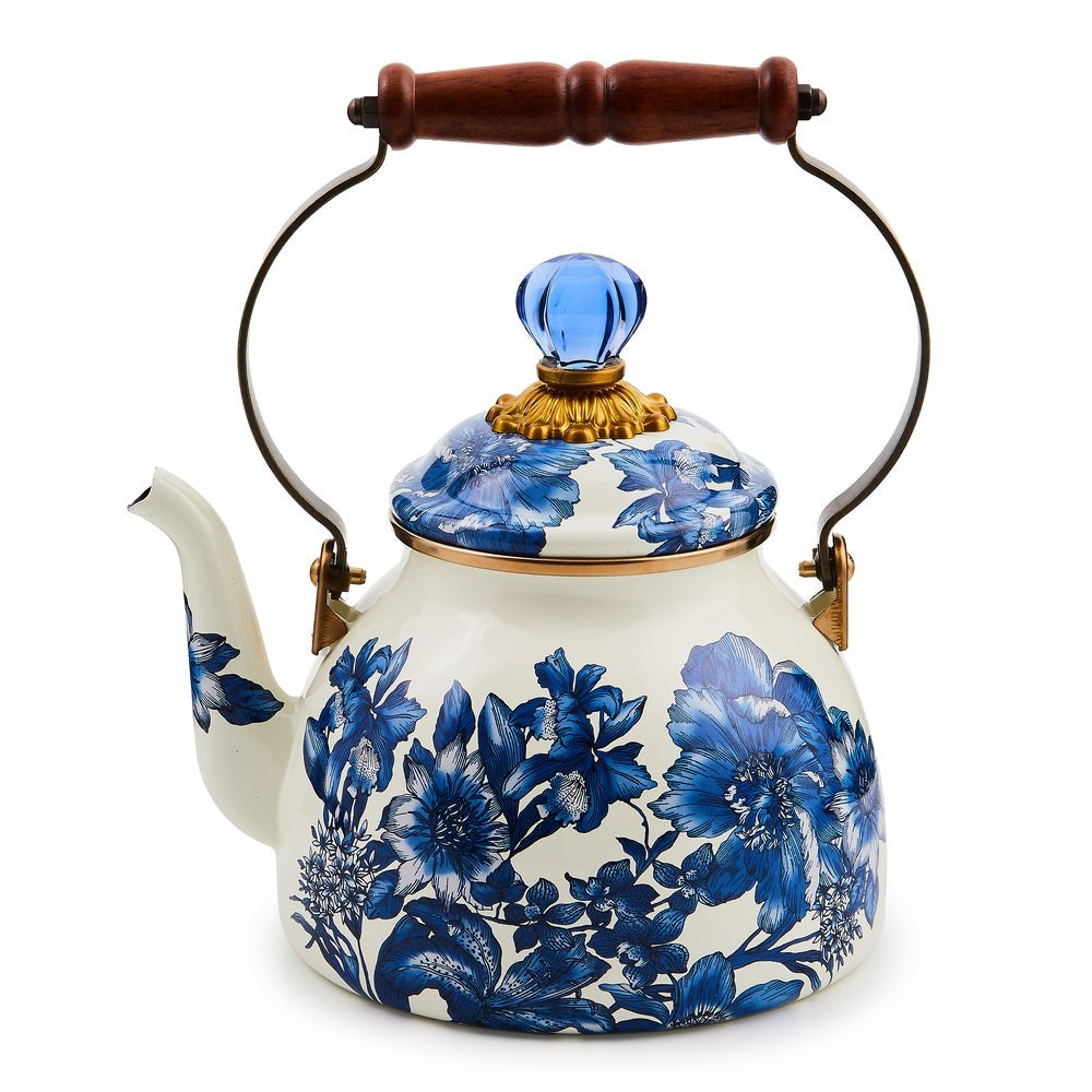 MACKENZIE-CHILDS Mackenzie-chilllds Floral Tea Kettle - Image 2