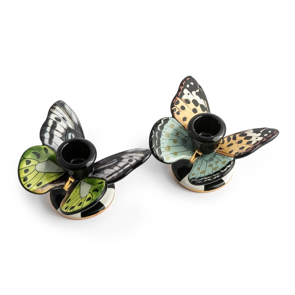 Butterfly Candle Holders, Set of 2 - Image 2