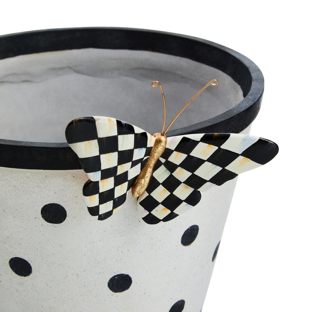 Courtly Check Butterfly Planter - Image 4