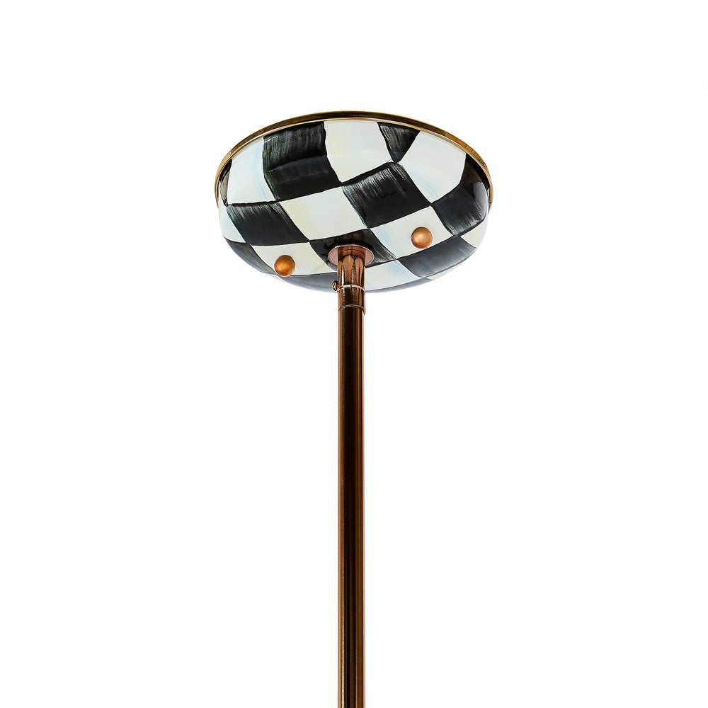 Courtly Check 12" Barn Pendant Lamp - Image 3