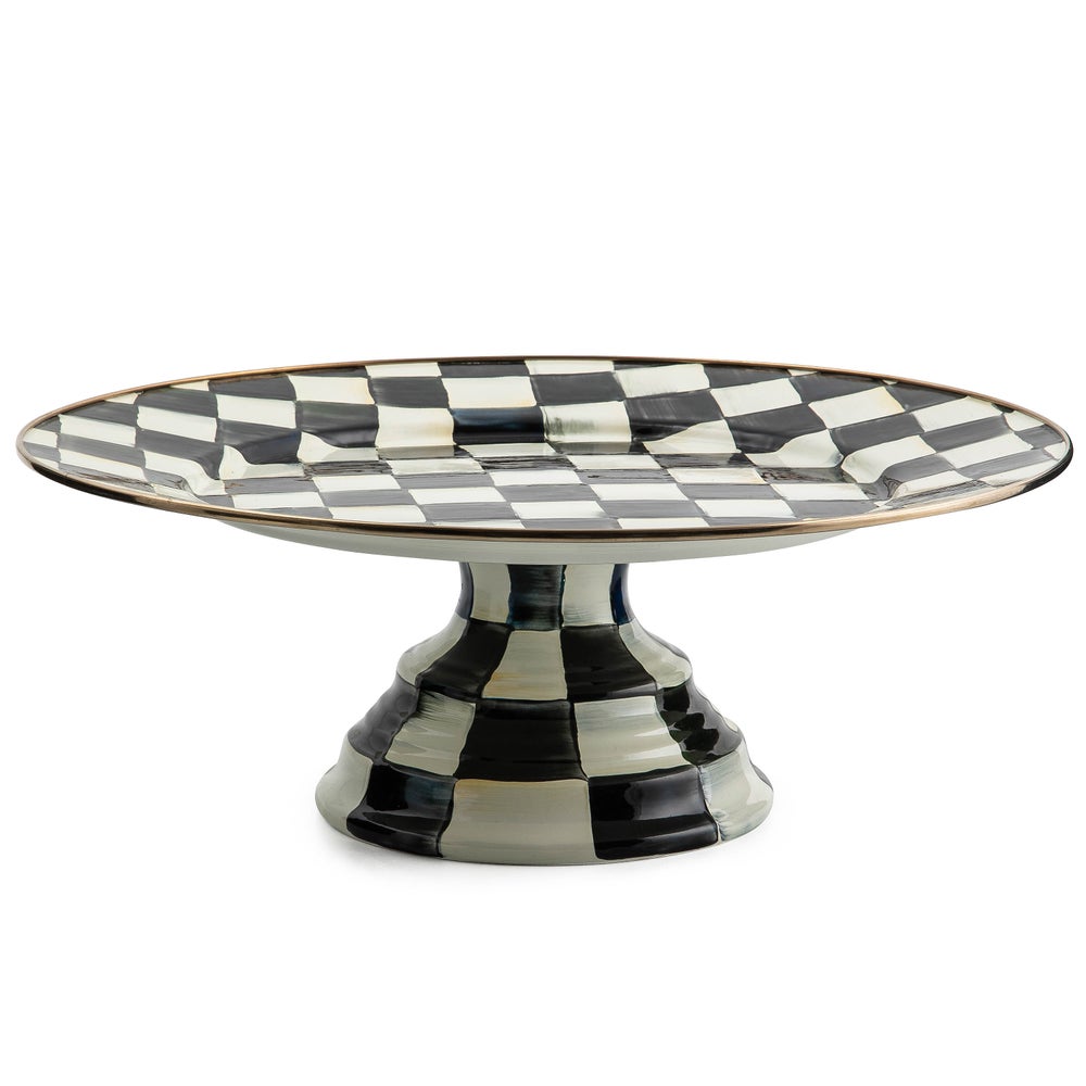 Check Pedestal Platter - Image 2