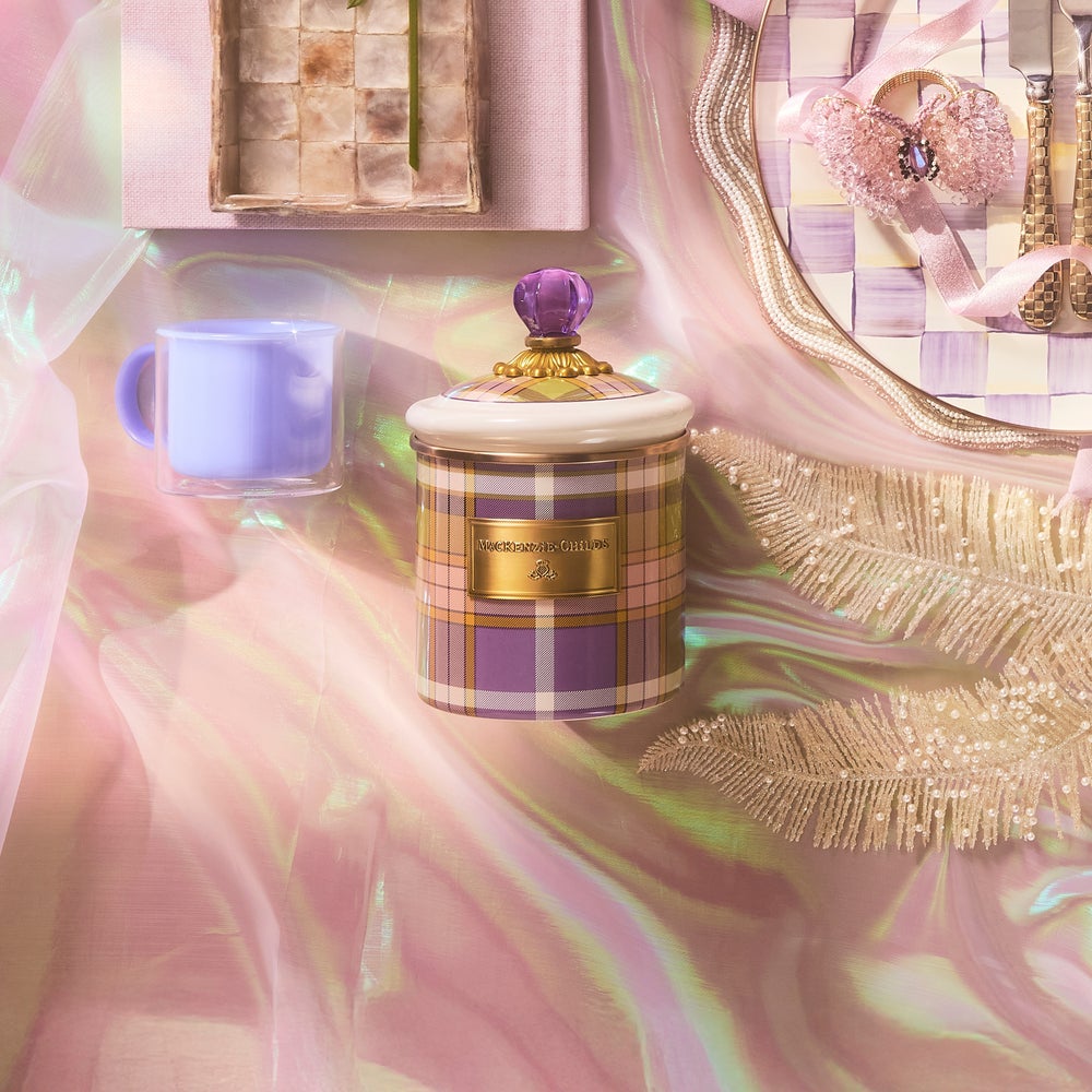 Mackenzie-chilllds Tartan Violet Canisters - Image 6