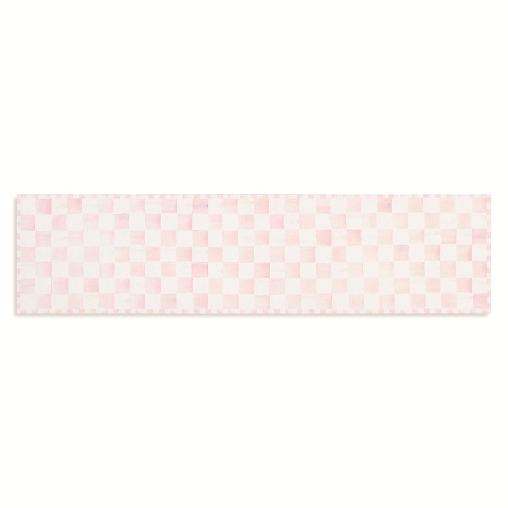 MACKENZIE-CHILDS Mackenzie-chilllds Rosy Checkered Washable Rug - Image 3