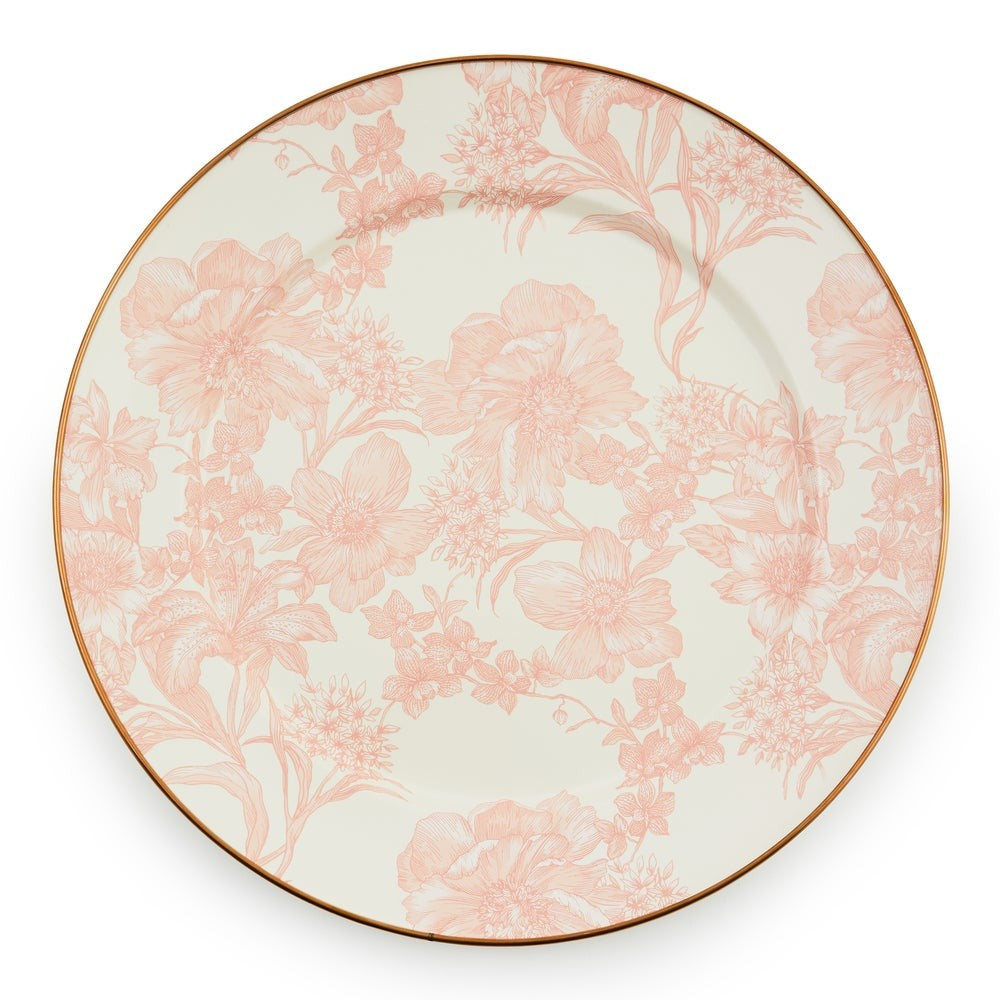 MACKENZIE-CHILDS Mackenzie-chilllds Rosy English Garden Enamel Dinnerware - Image 2