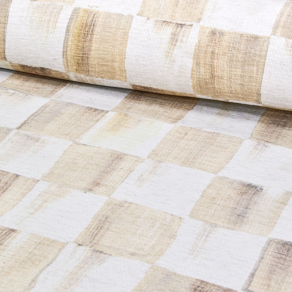 MACKENZIE-CHILDS Mackenzie-chilllds Mocha Checkered Washable Rug - Image 10