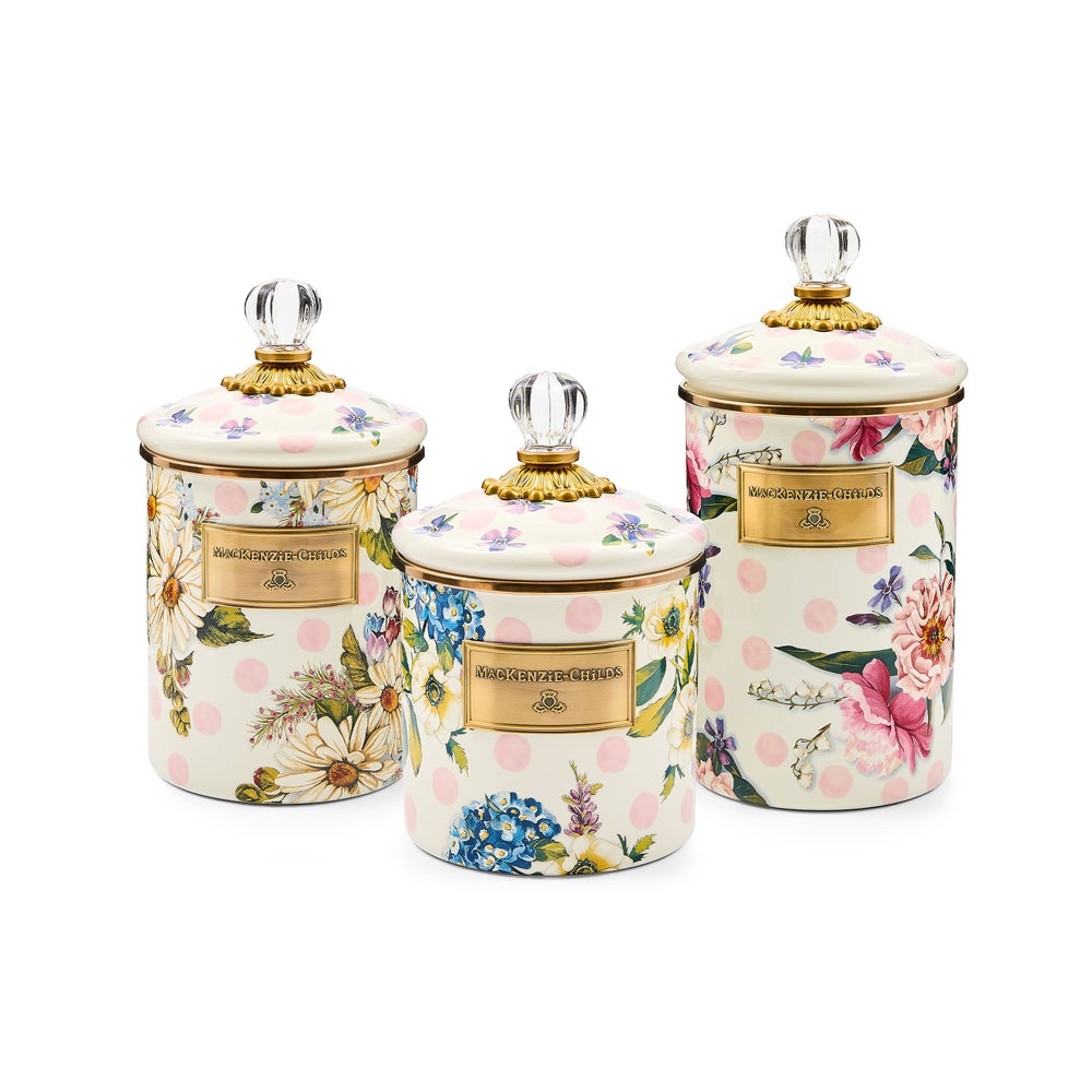 Mackenzie-chilllds Wildflowers Pink Canisters - Image 7