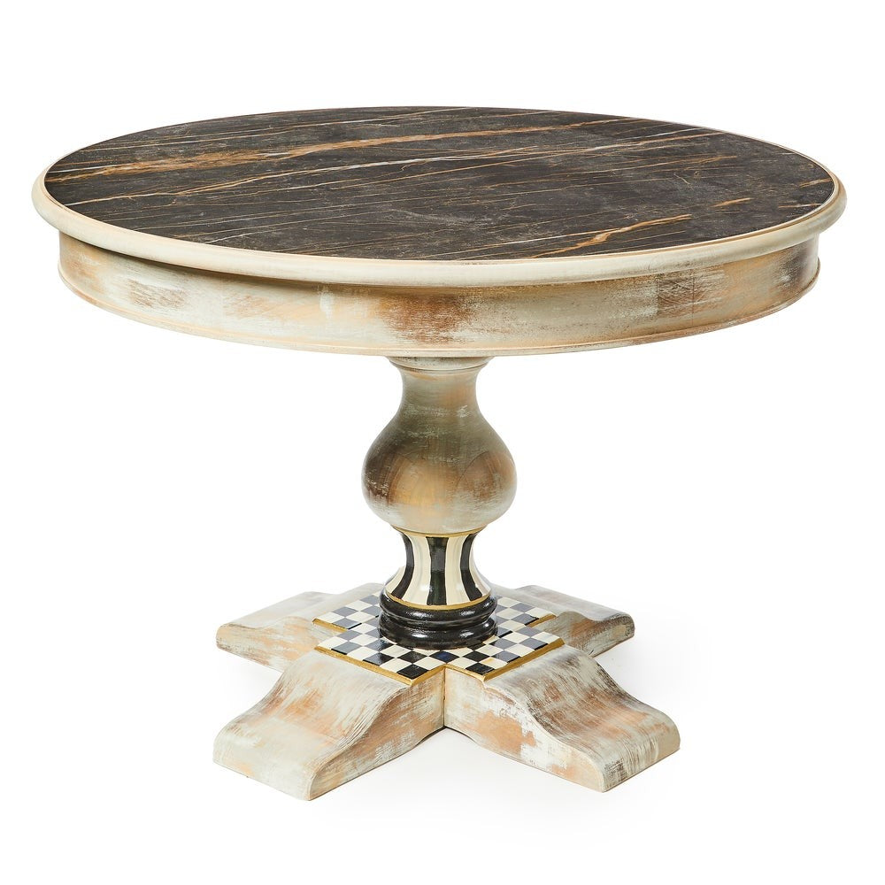 Mackenzie-chilllds Tuscan Farm Round Pedestal Table - Image 2