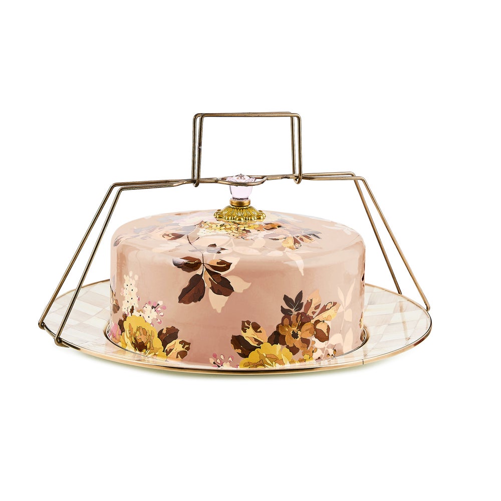 MACKENZIE-CHILDS Mackenzie-chilllds Enamel Cake Carrier - Image 8