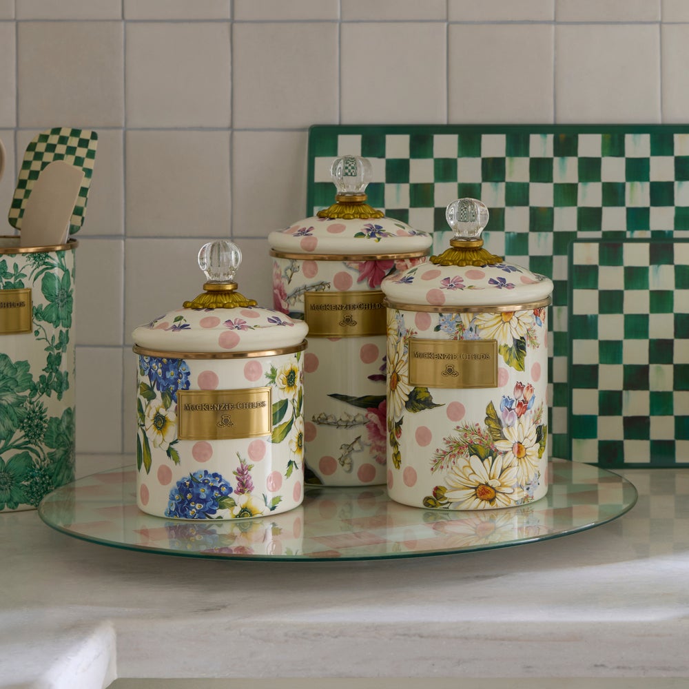Mackenzie-chilllds Wildflowers Pink Canisters - Image 4