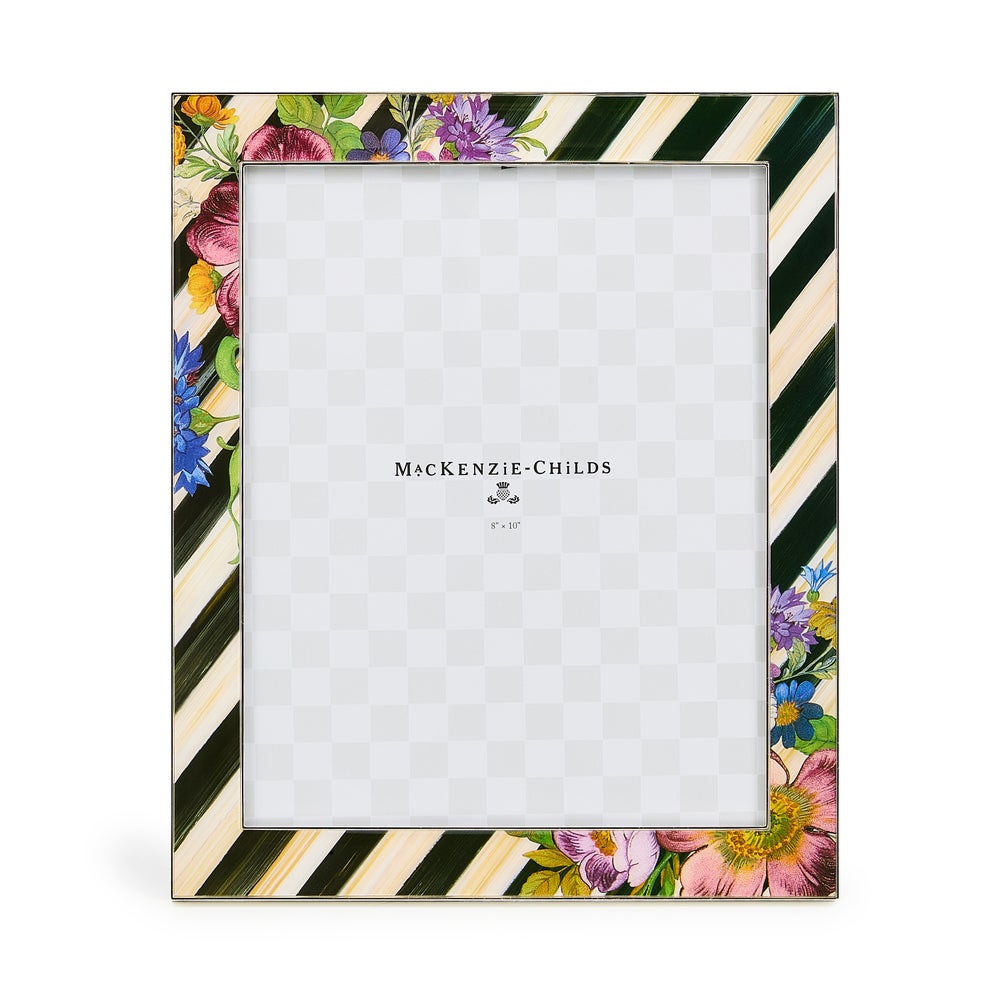 MACKENZIE-CHILDS Mackenzie-chilllds Floral Silver Plated Frame - Image 2