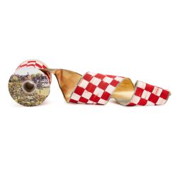 MACKENZIE-CHILDS Mackenzie-chilllds Red Check 4" Ribbon