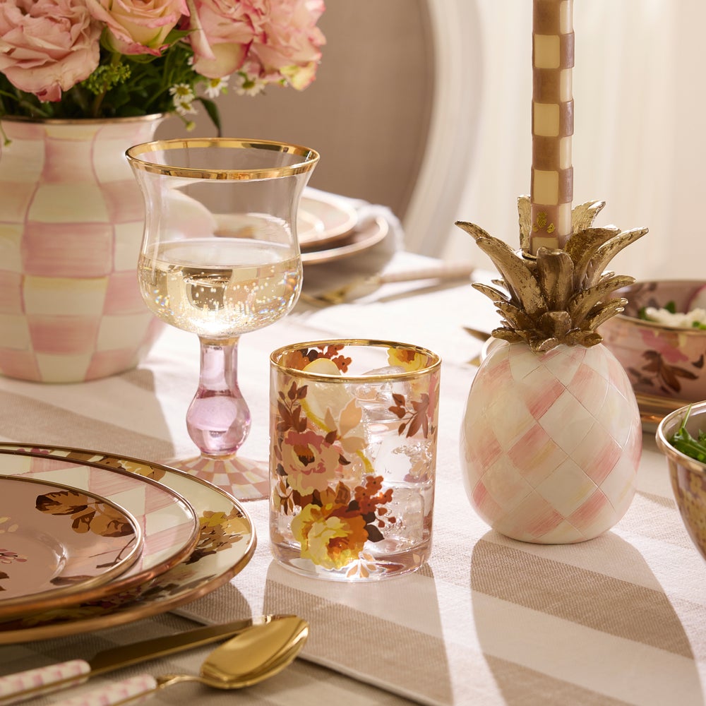 Mackenzie-chilllds Wild Rose Glassware, Set of 4 - Image 16