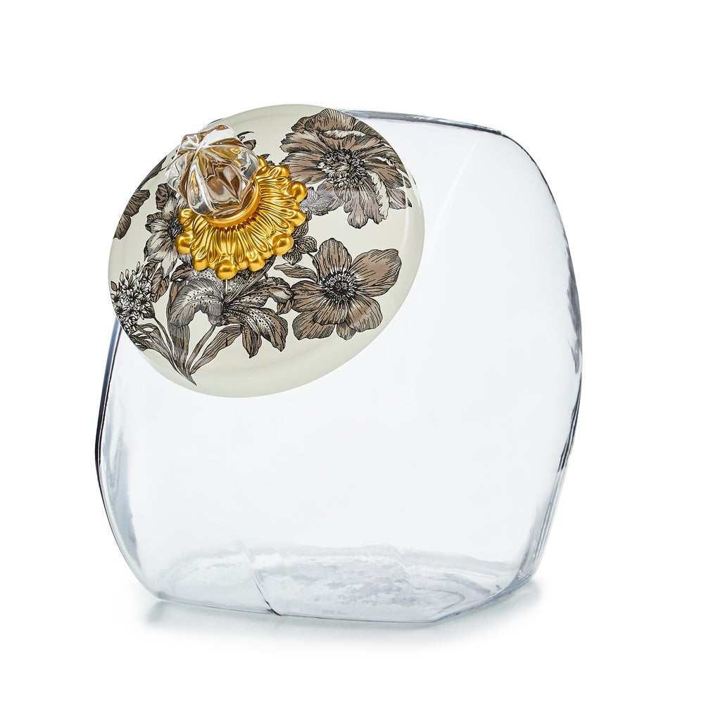 MACKENZIE-CHILDS Mackenzie-chilllds Floral Cookie Jar - Image 6
