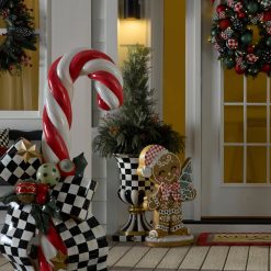 Alternative view of MACKENZIE-CHILDS Mackenzie-chilllds Holiday Blue Spruce Urn Filler