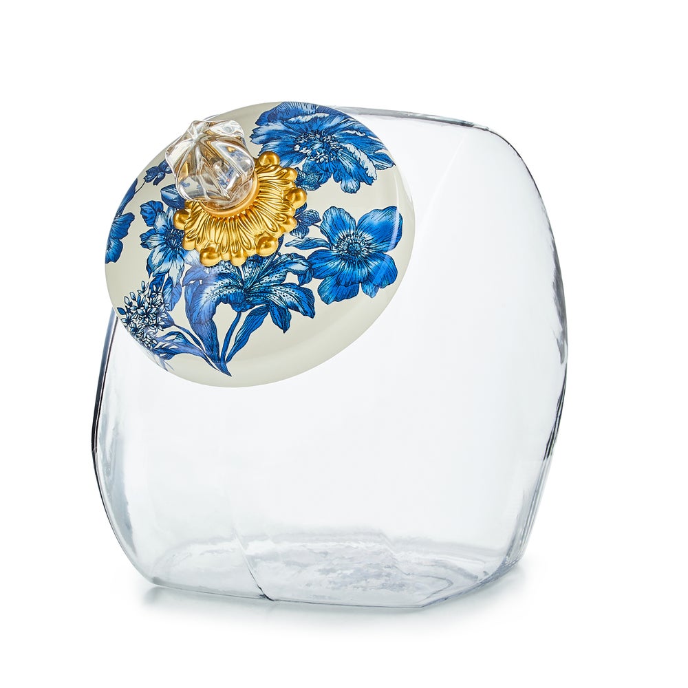MACKENZIE-CHILDS Mackenzie-chilllds Floral Cookie Jar - Image 5