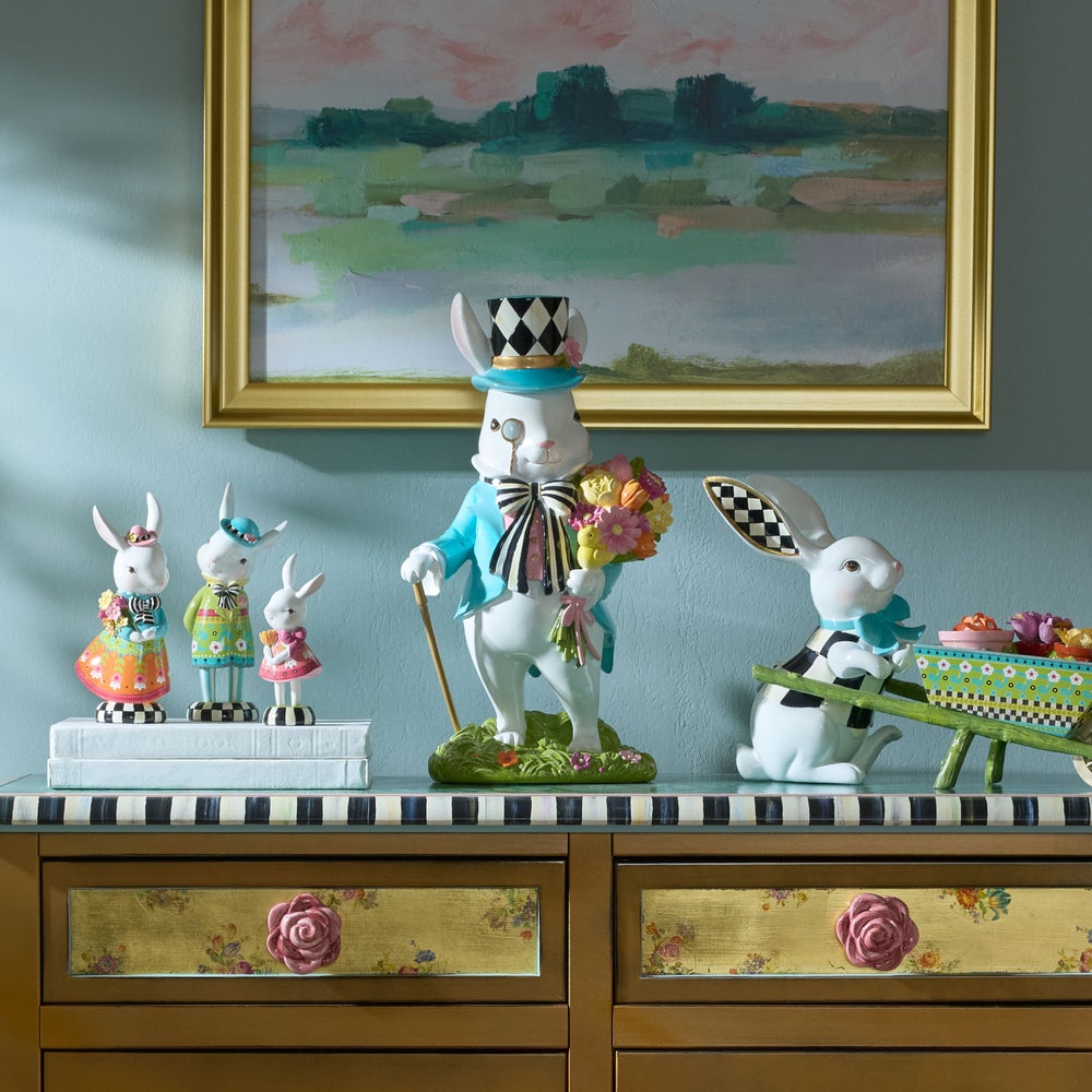 Calico Bunny Figurine - Image 4