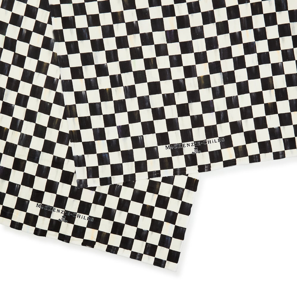 Check Printed Dish Towel - Image 2