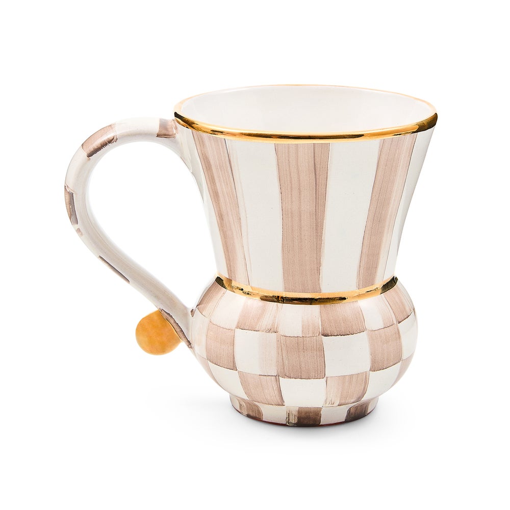 Check Ceramic Mug - Image 4