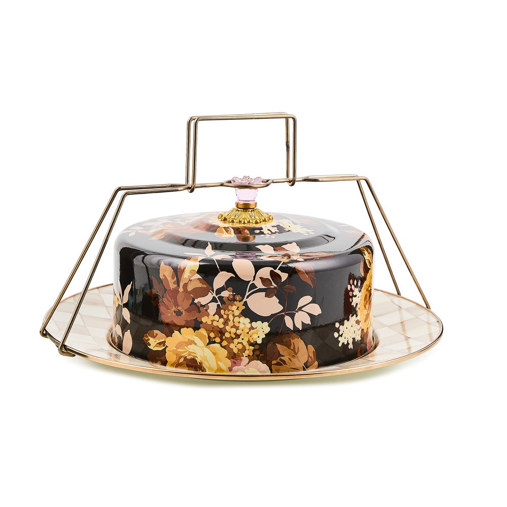 MACKENZIE-CHILDS Mackenzie-chilllds Enamel Cake Carrier - Image 6