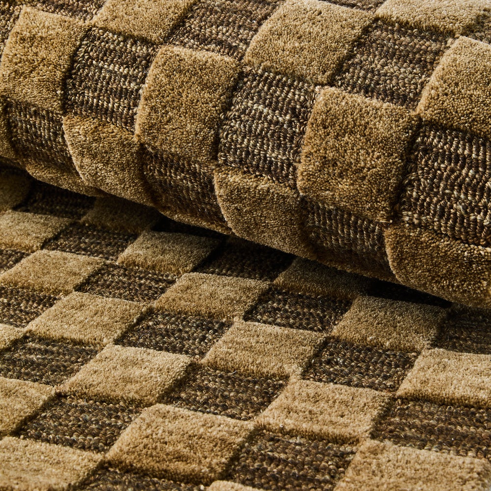 Cocoa Checkerboard Rug - Image 10