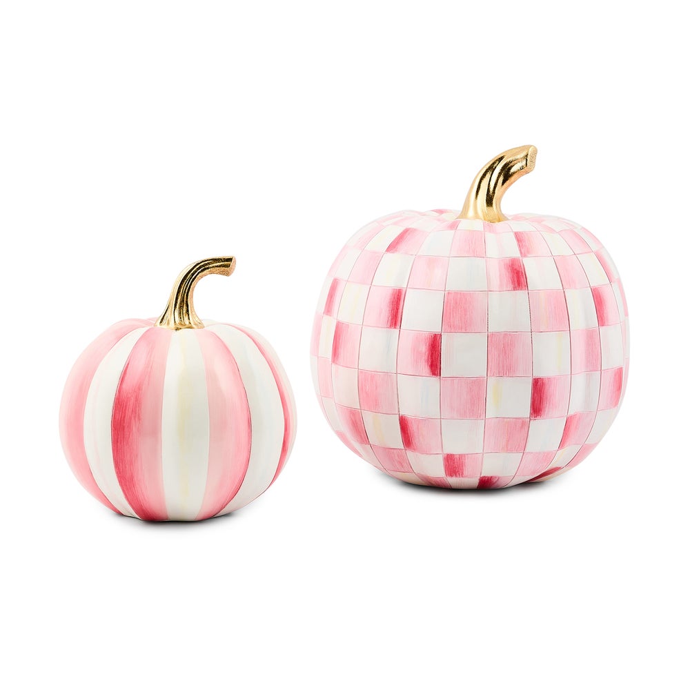 Classic Stripe & Check Pumpkin Set - Image 2