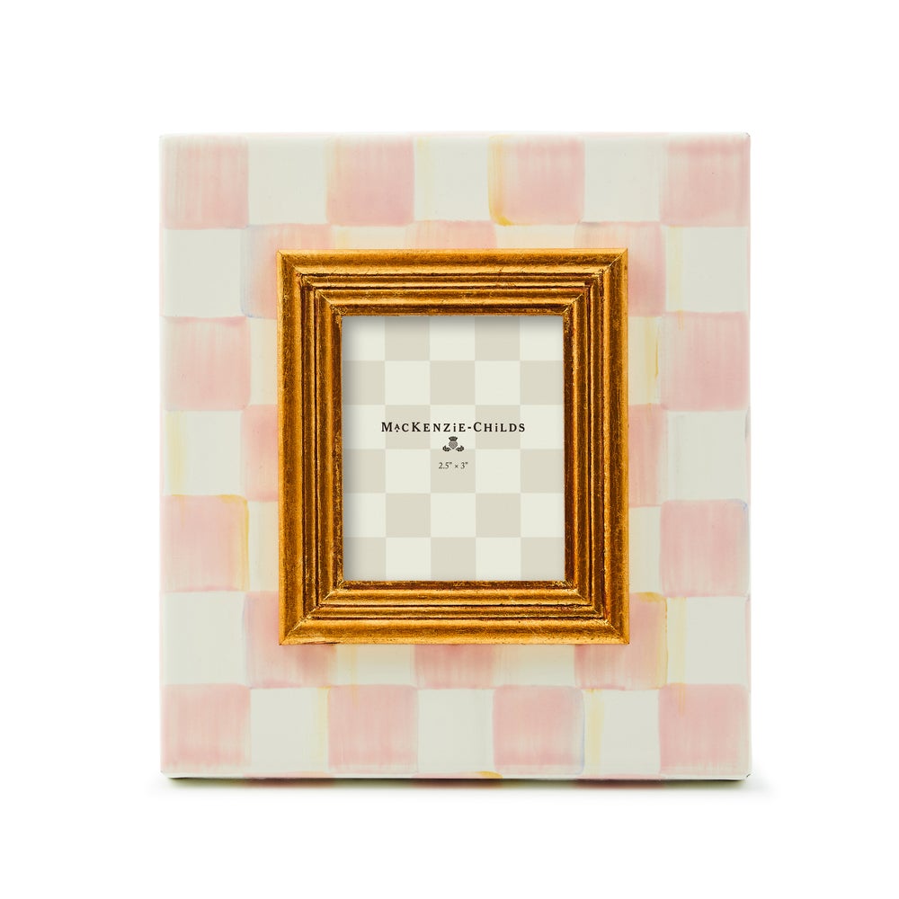 MACKENZIE-CHILDS Mackenzie-chilllds Rosy Check Frame