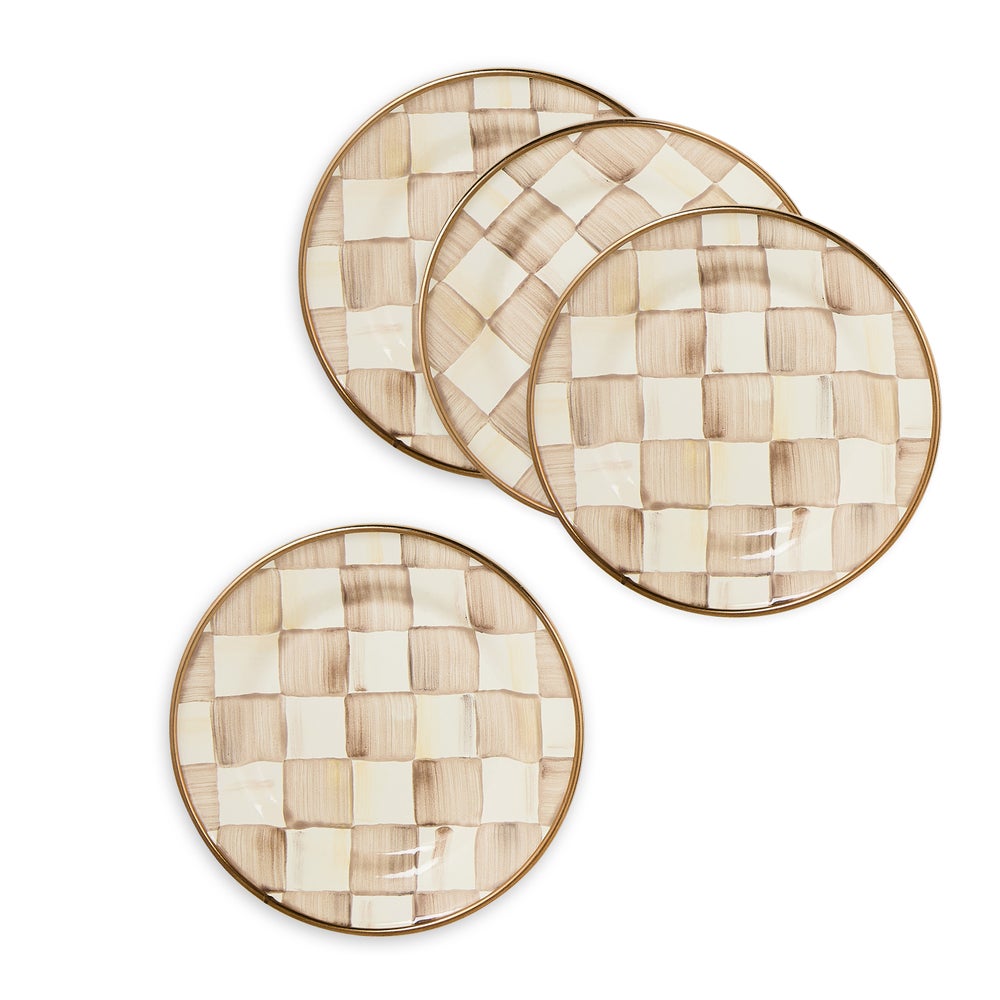 MACKENZIE-CHILDS Mackenzie-chilllds Enamelware Appetizer Plates, Set of 4 - Image 5
