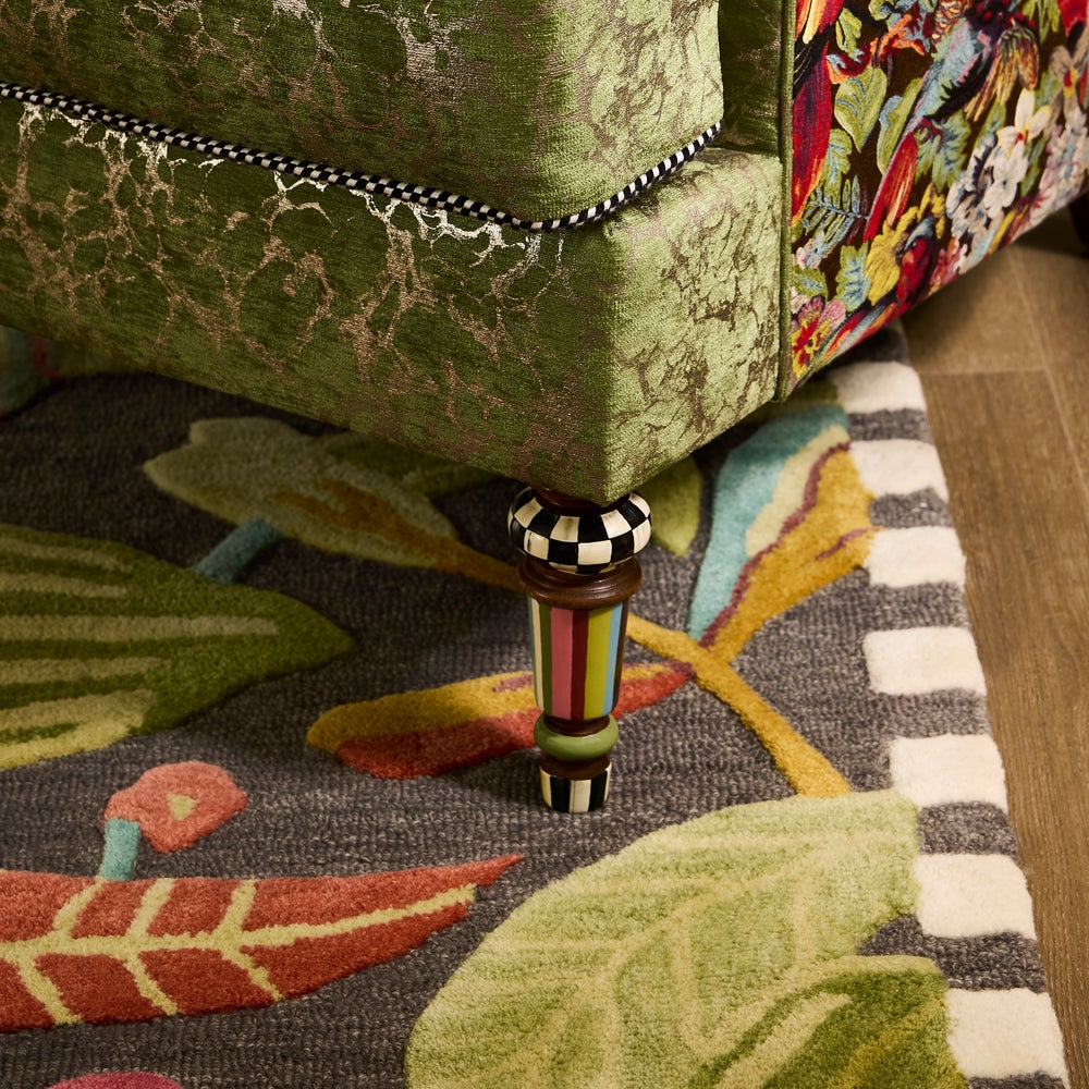 MACKENZIE-CHILDS Mackenzie-chilllds Rousseau's Forest Rug - Image 11