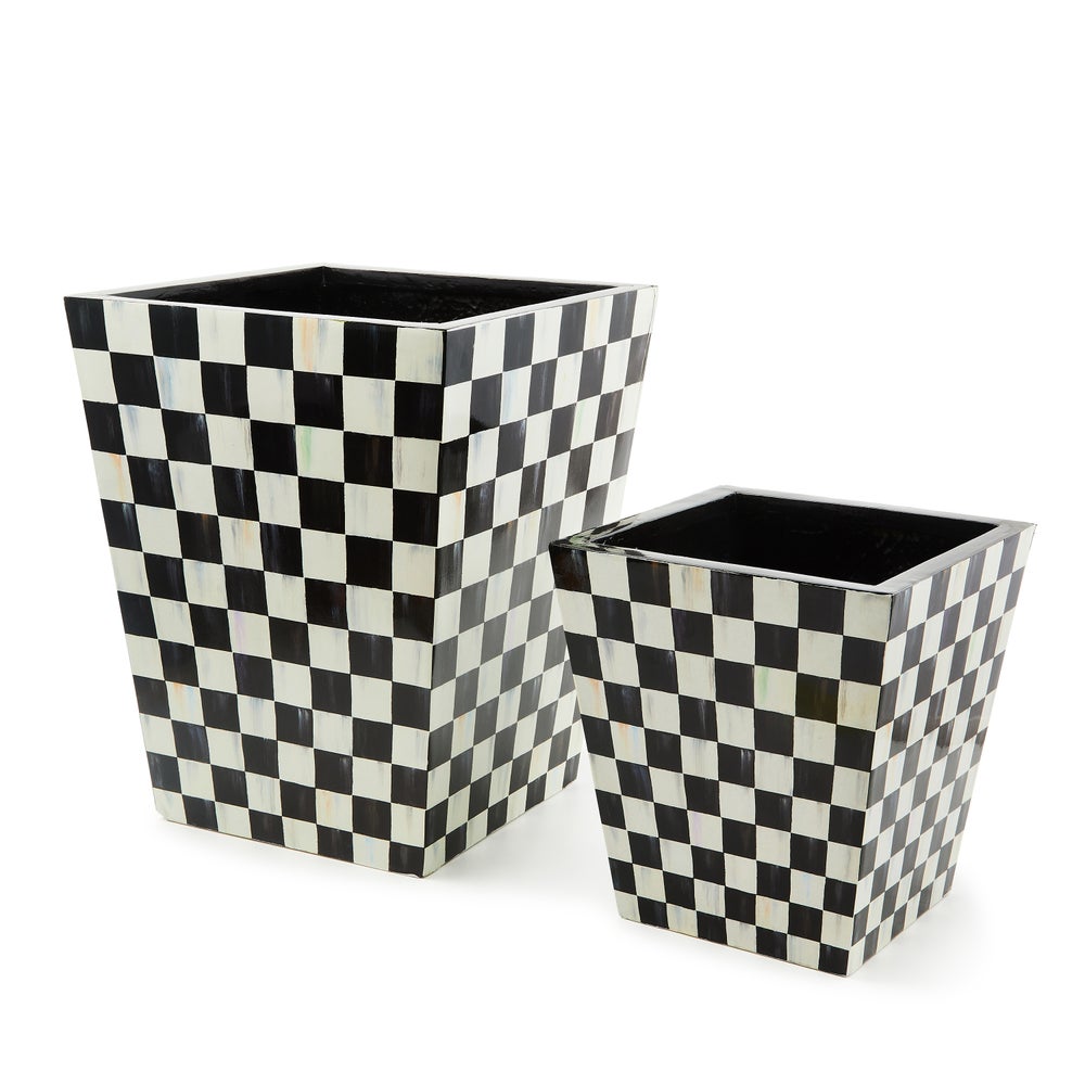 Courtly Check 20" Planter - Image 3