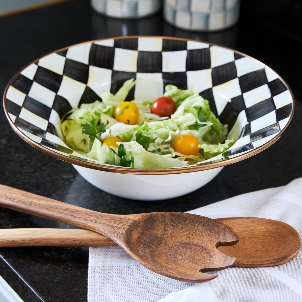 Check Salad Serving Set - Image 3