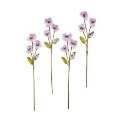 Alternative view of Beaded Floral Stems, Set of 4