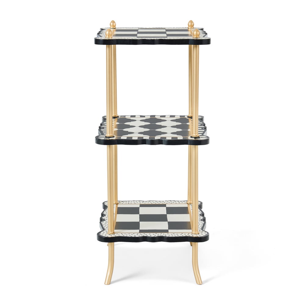Courtly Three Tier Table