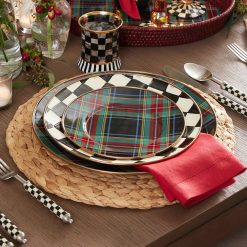 Black Tartan Dinnerware