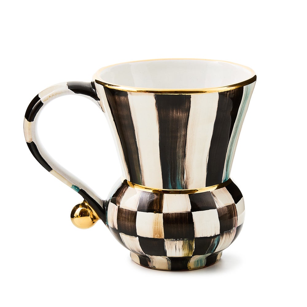 Check Ceramic Mug - Image 2