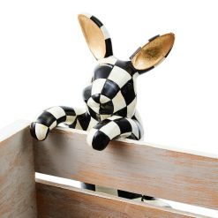 Courtly Check Bunny Fence Climber