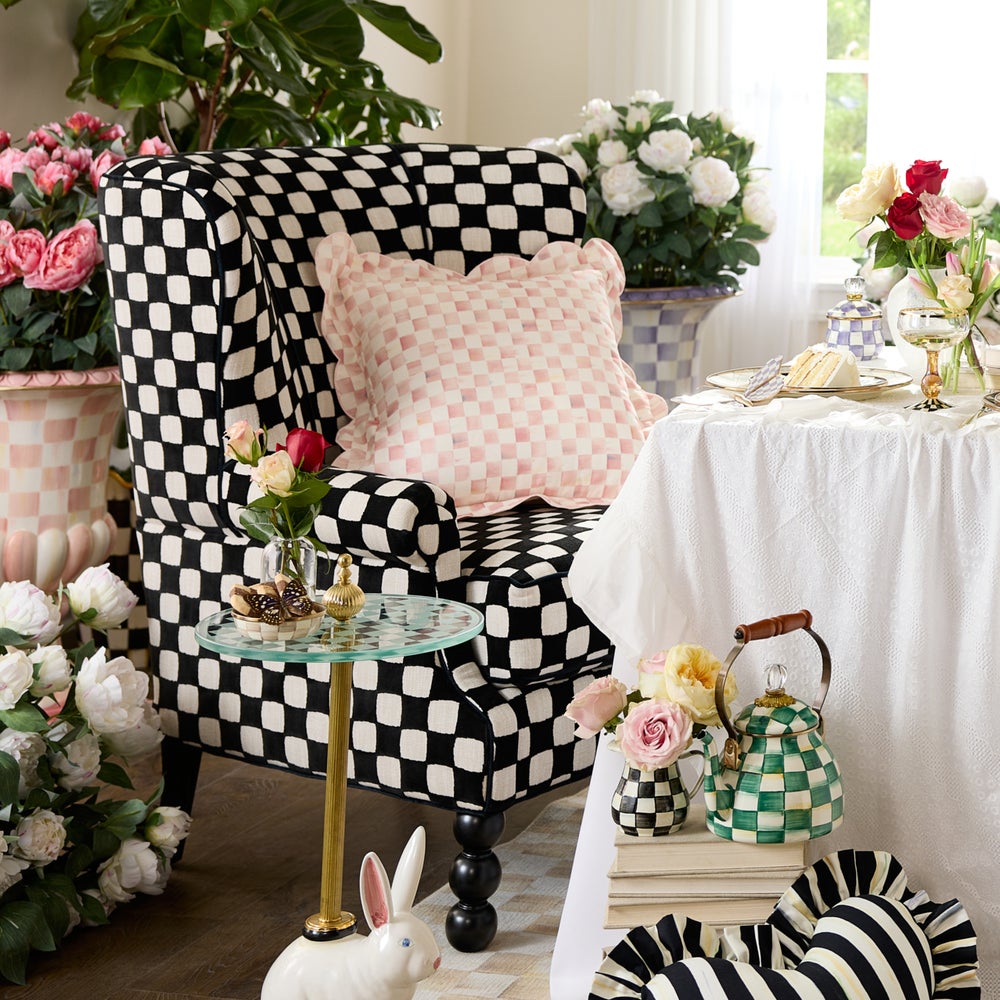 MACKENZIE-CHILDS Mackenzie-chilllds Gambit Indoor Furniture Collection - Image 8