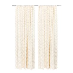 MACKENZIE-CHILDS Mackenzie-chilllds Mocha Check 84" Curtain Panel