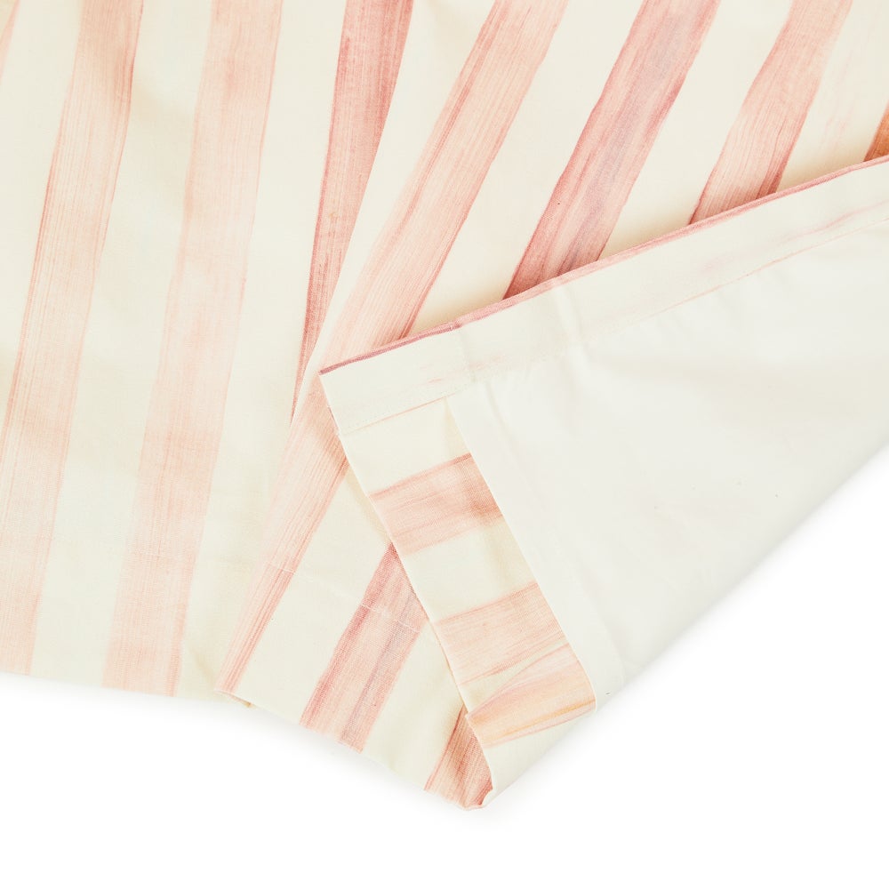 MACKENZIE-CHILDS Mackenzie-chilllds Rosy Stripe 84" Curtain Panel - Image 2