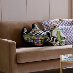 Alternative view of Mackenzie-chilllds Teapot Shaped Embellished Throw Pillow