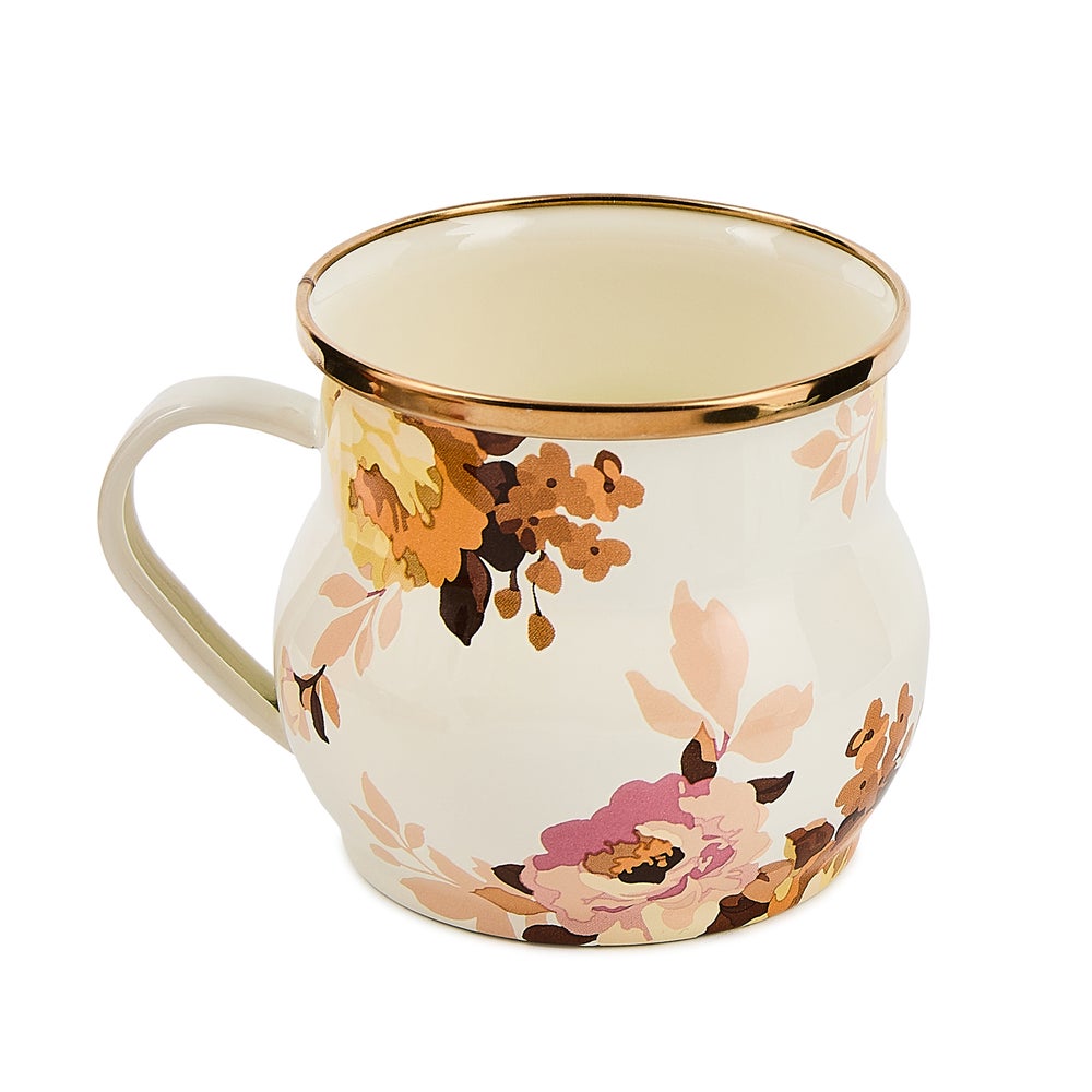 MACKENZIE-CHILDS Mackenzie-chilllds Floral Enamel Mug - Image 5