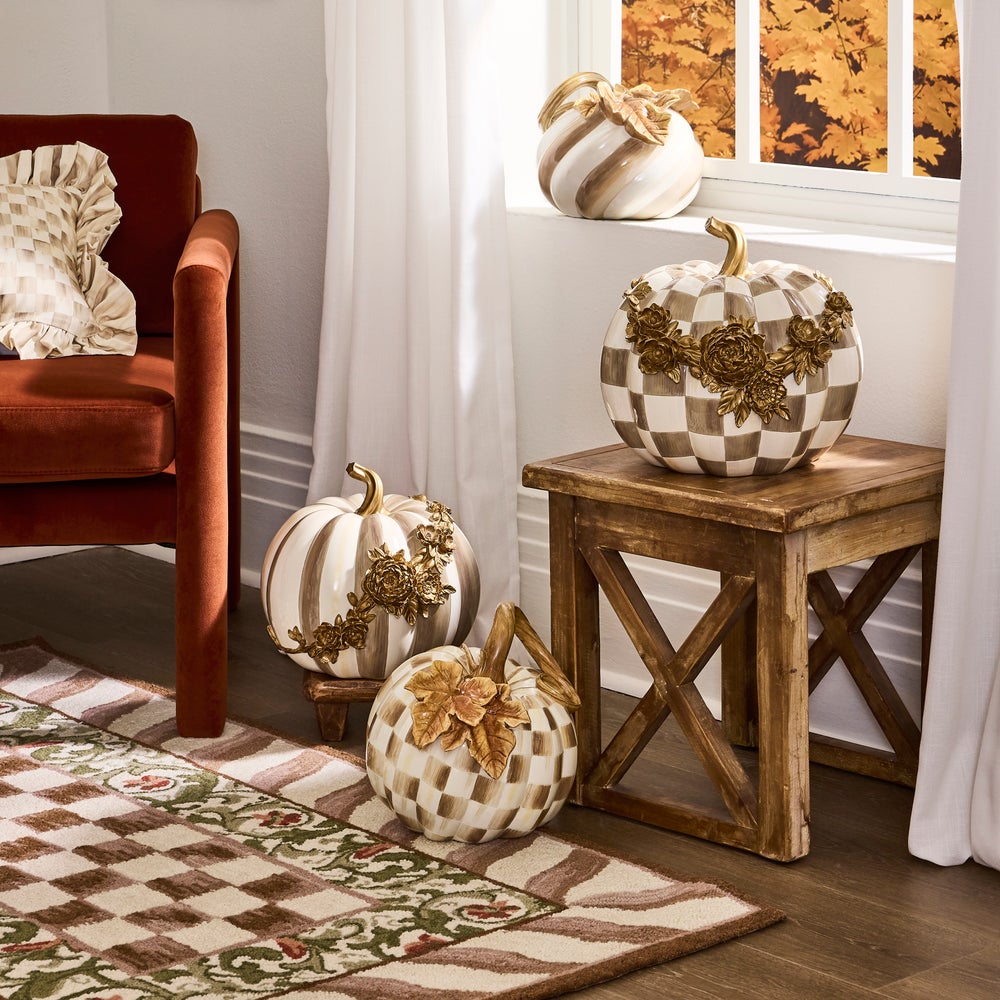 MACKENZIE-CHILDS Mackenzie-chilllds Mocha Check Rug - Image 14